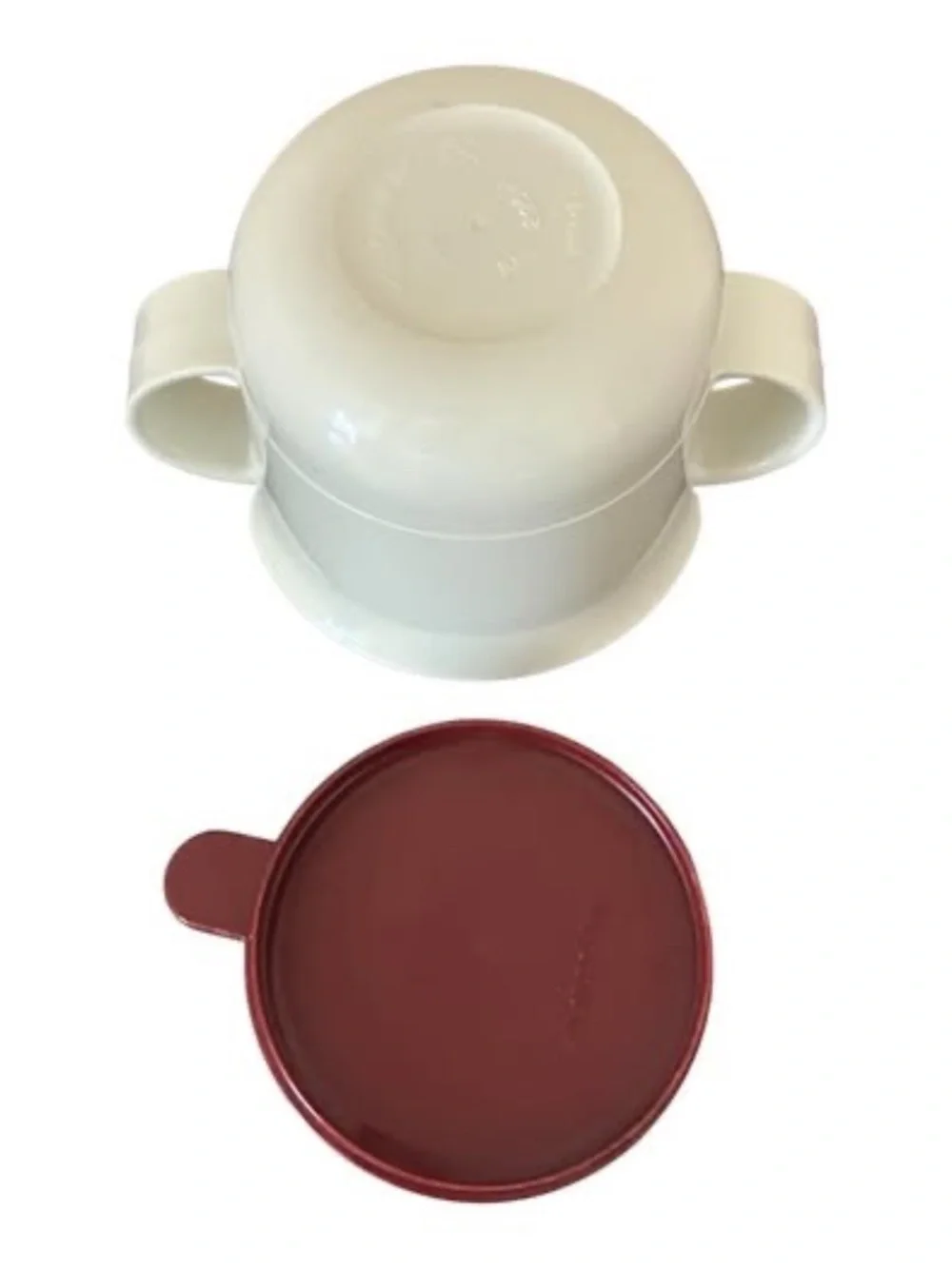 Tupperware Sugar Bowl 2310A-3 w/Snap On Lid